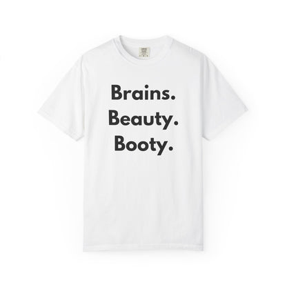 🍑 Brains. Beauty. Booty.