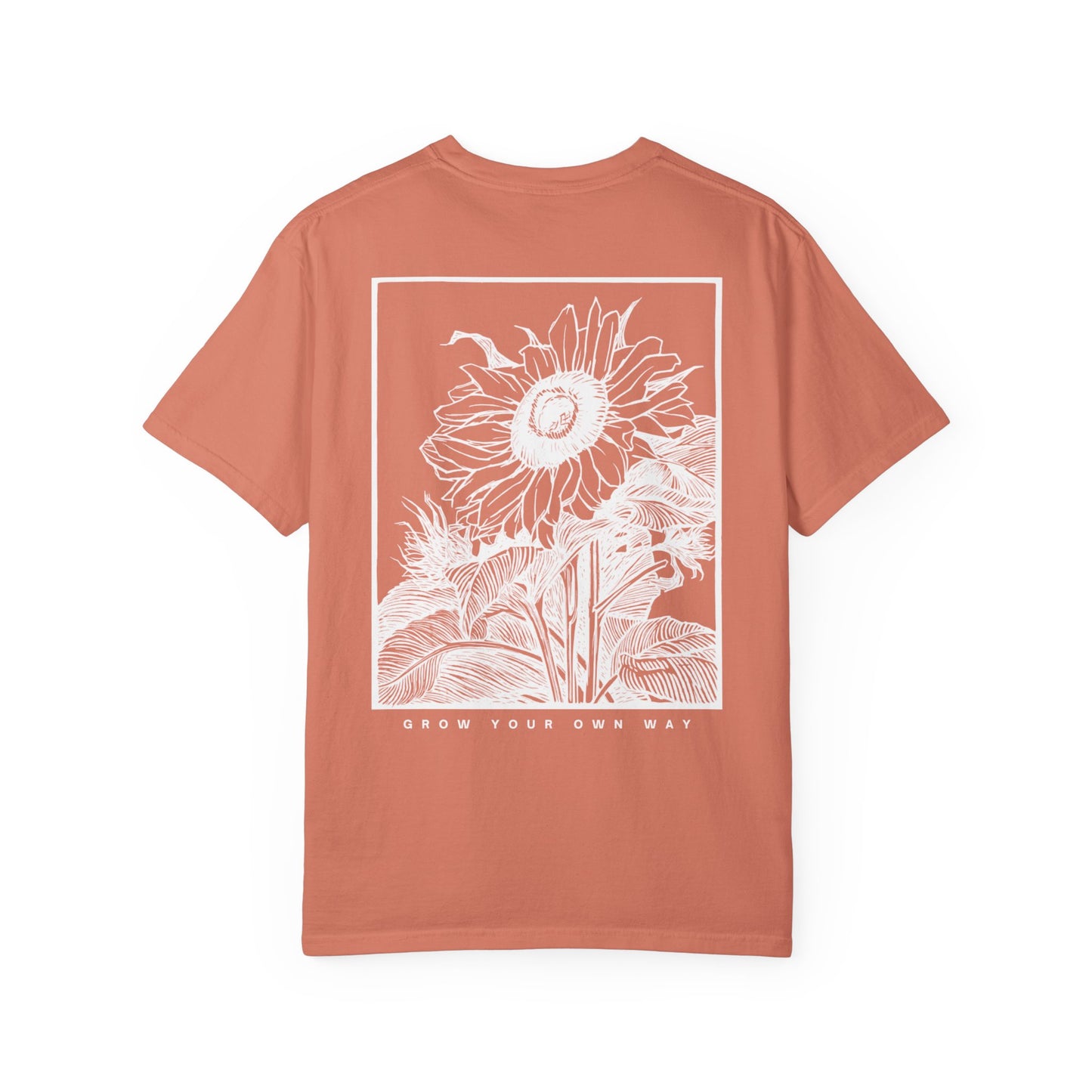 🌻 Sunflower Spirit Tee — “Grow Your Own Way”