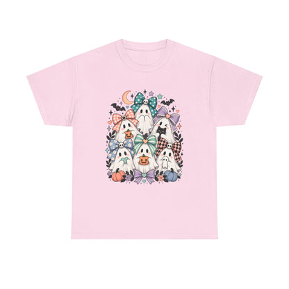 Cute Ghost Gnomes Halloween T-Shirt