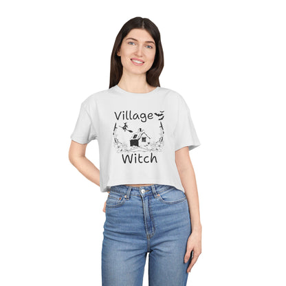 🧙 Village Witch Crop Tee