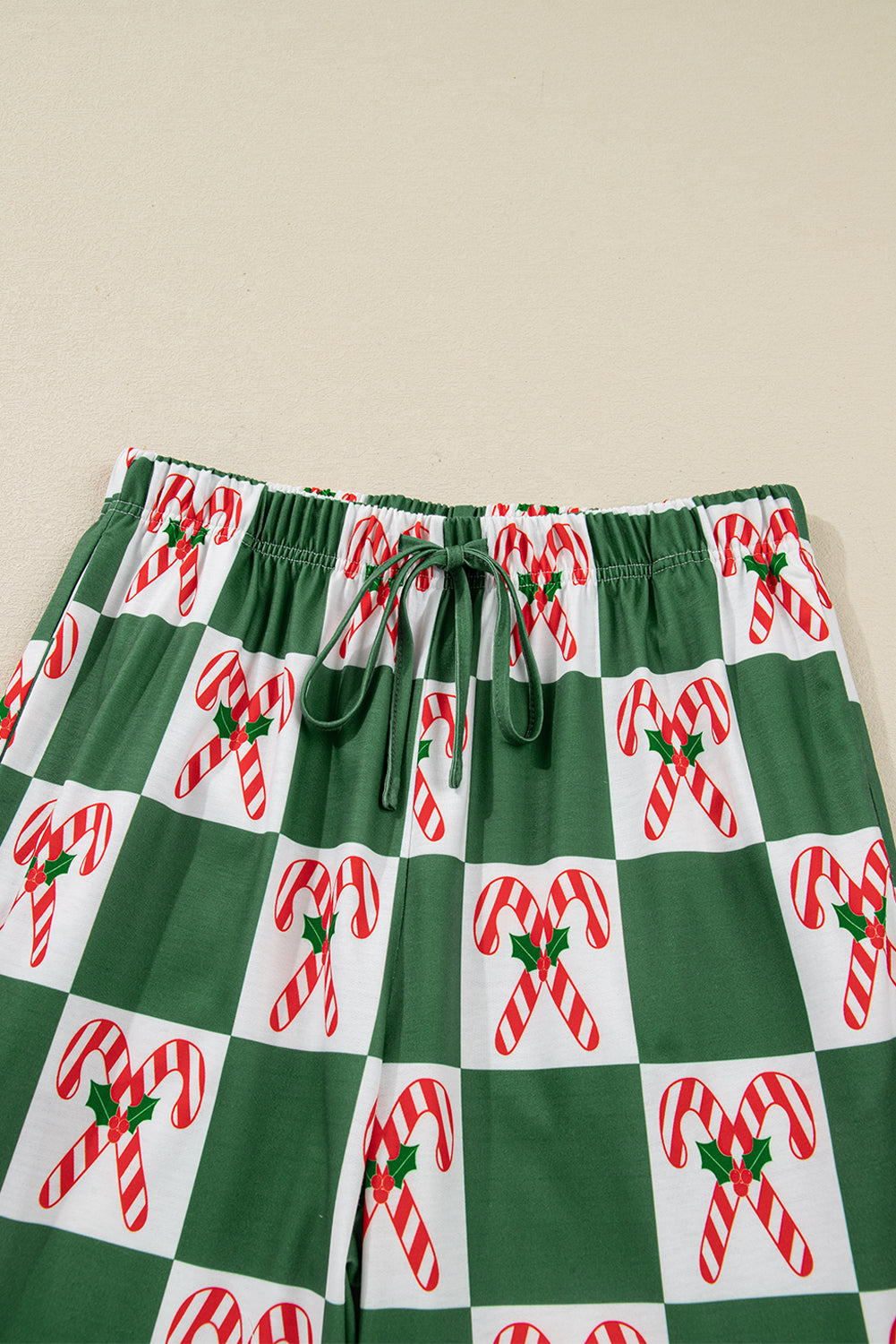 Candy Cane Cozy Christmas Pajama Set 🌲