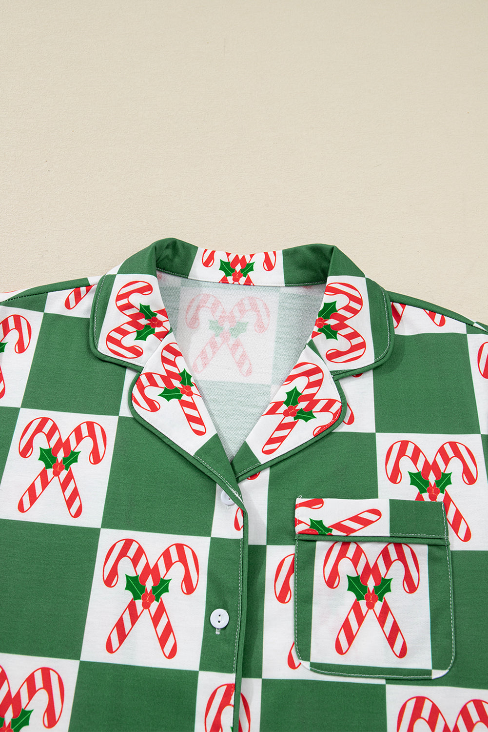 Candy Cane Cozy Christmas Pajama Set 🌲