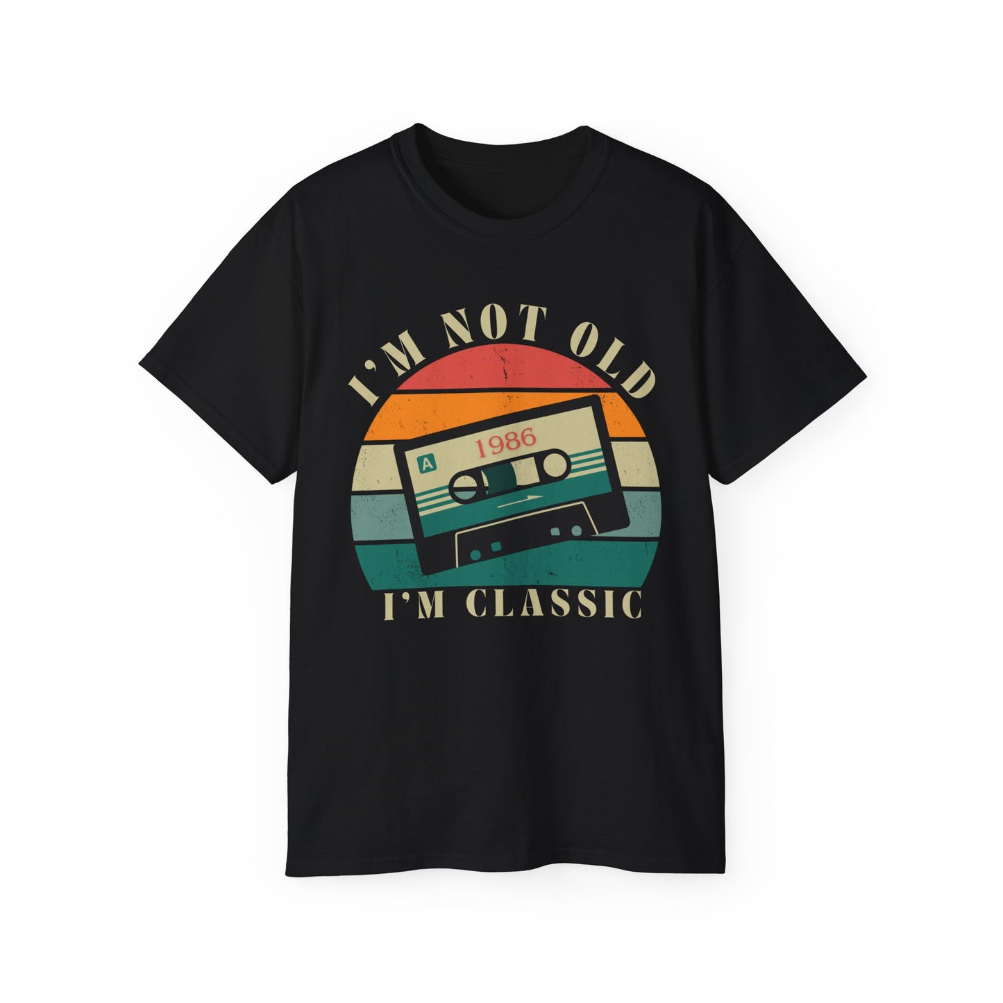🎶 Vintage Vibes Only Tee — “I’m Not Old, I’m Classic”