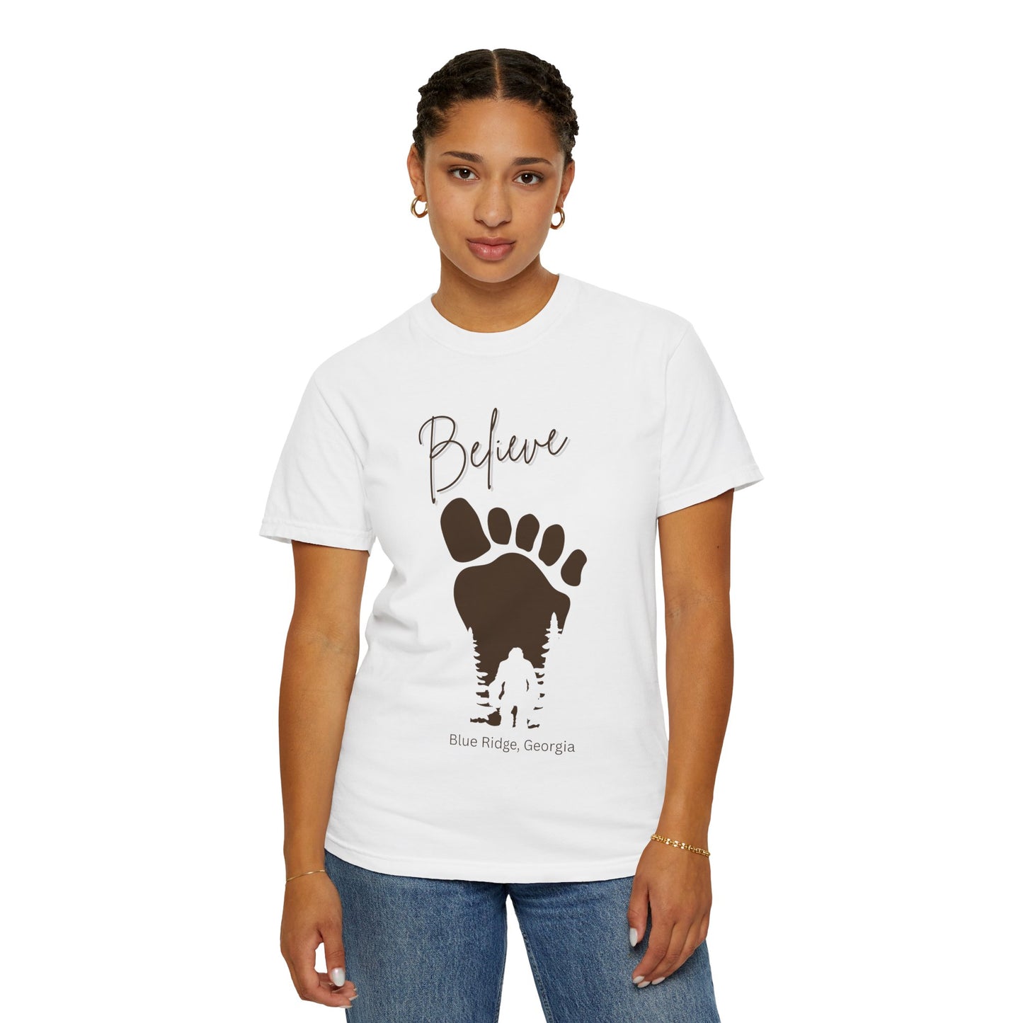 🌲 Believe in Bigfoot Tee
