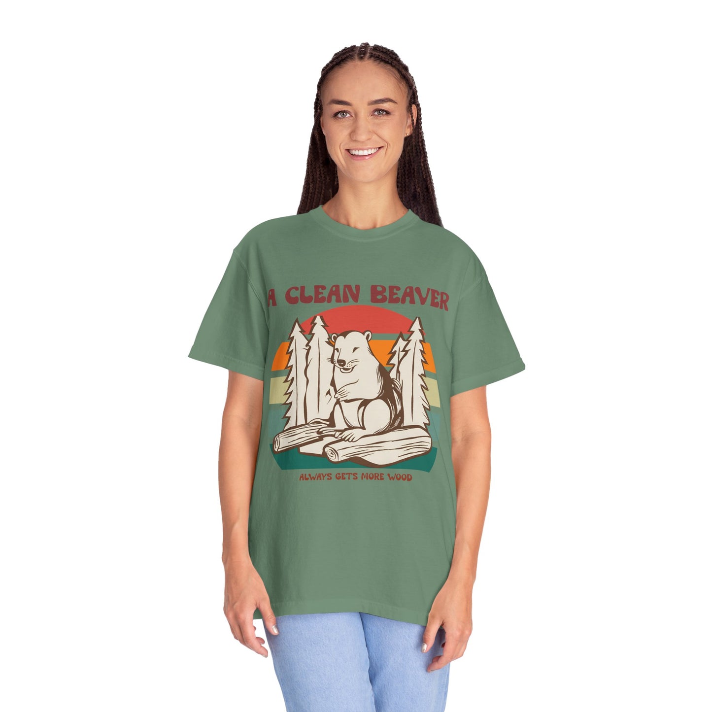 🦫 Woodland Whimsy  — “A Clean Beaver Always Gets More Wood”