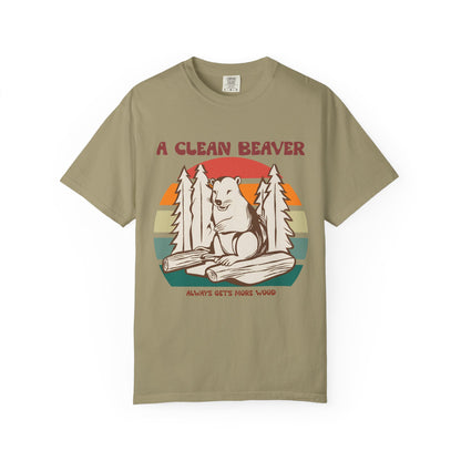 🦫 Woodland Whimsy  — “A Clean Beaver Always Gets More Wood”