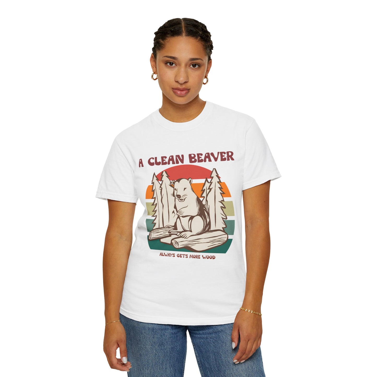 🦫 Woodland Whimsy  — “A Clean Beaver Always Gets More Wood”