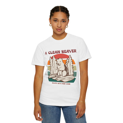 🦫 Woodland Whimsy  — “A Clean Beaver Always Gets More Wood”