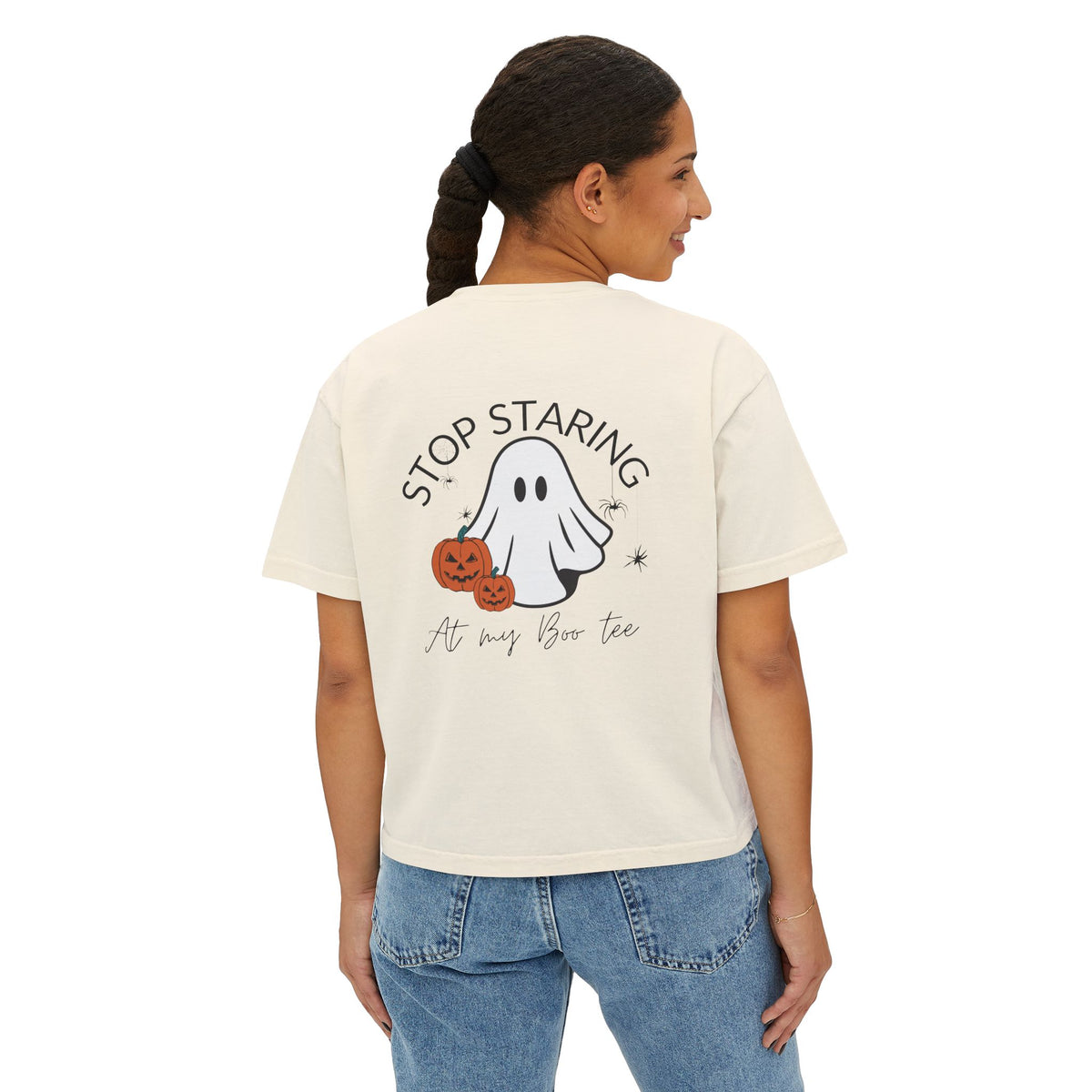 Halloween Ghost T-Shirt, Funny Halloween Tee, Unisex Graphic T-Shirt, Ghost Design Shirt, Spooky Season Apparel