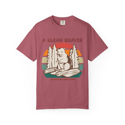 🦫 Woodland Whimsy  — “A Clean Beaver Always Gets More Wood”