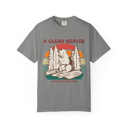 🦫 Woodland Whimsy  — “A Clean Beaver Always Gets More Wood”