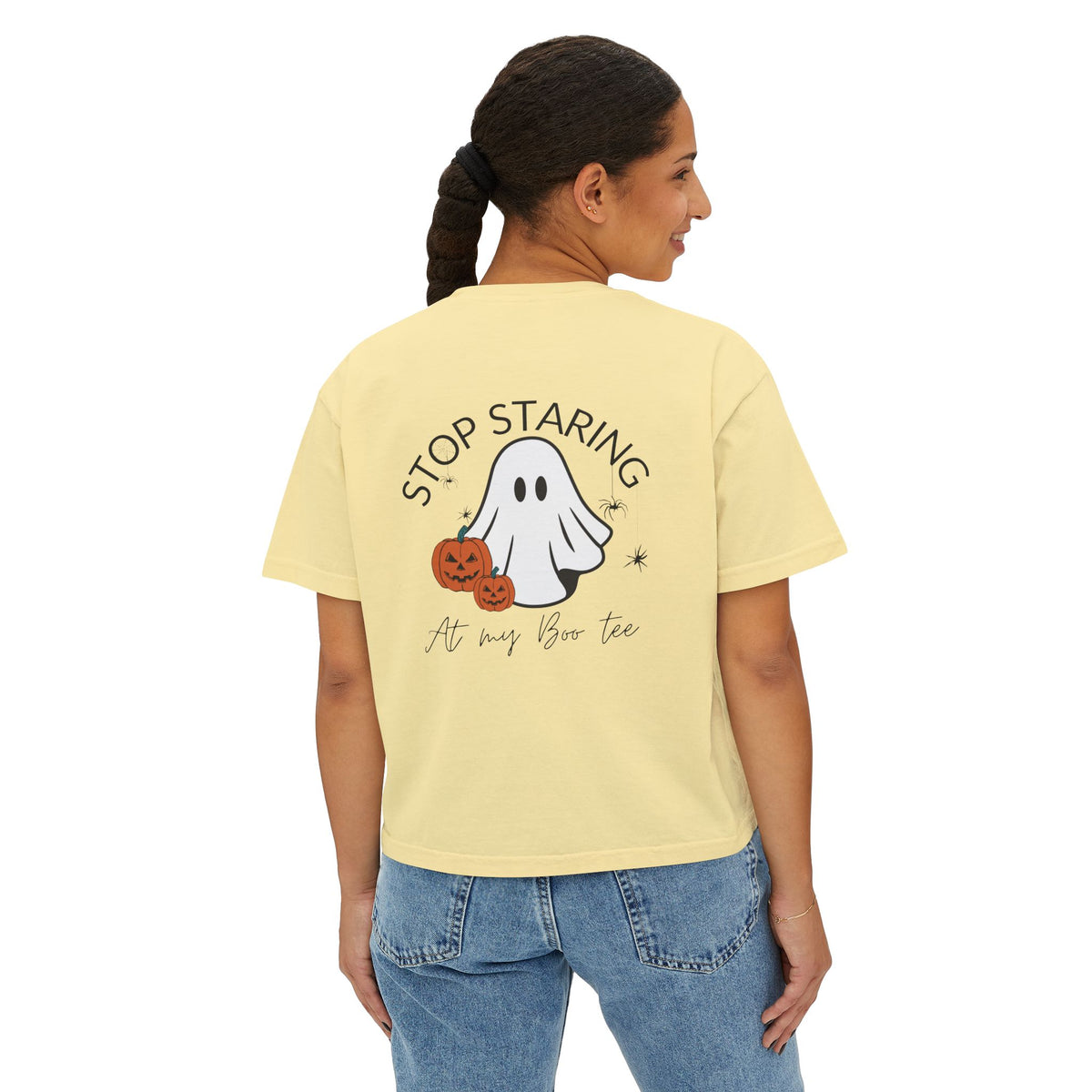 Halloween Ghost T-Shirt, Funny Halloween Tee, Unisex Graphic T-Shirt, Ghost Design Shirt, Spooky Season Apparel