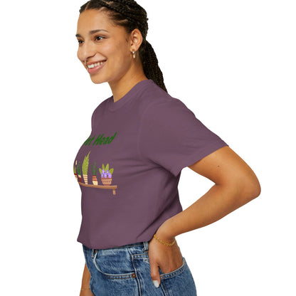 Pot Head Plant Lover T-Shirt, Unisex Gardening Tee, Gift for Houseplant Enthusiasts, Funny Garden Shirt, Eco-Friendly Apparel