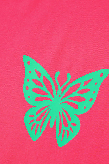 Blue Sun Graphic Summer Tank Top