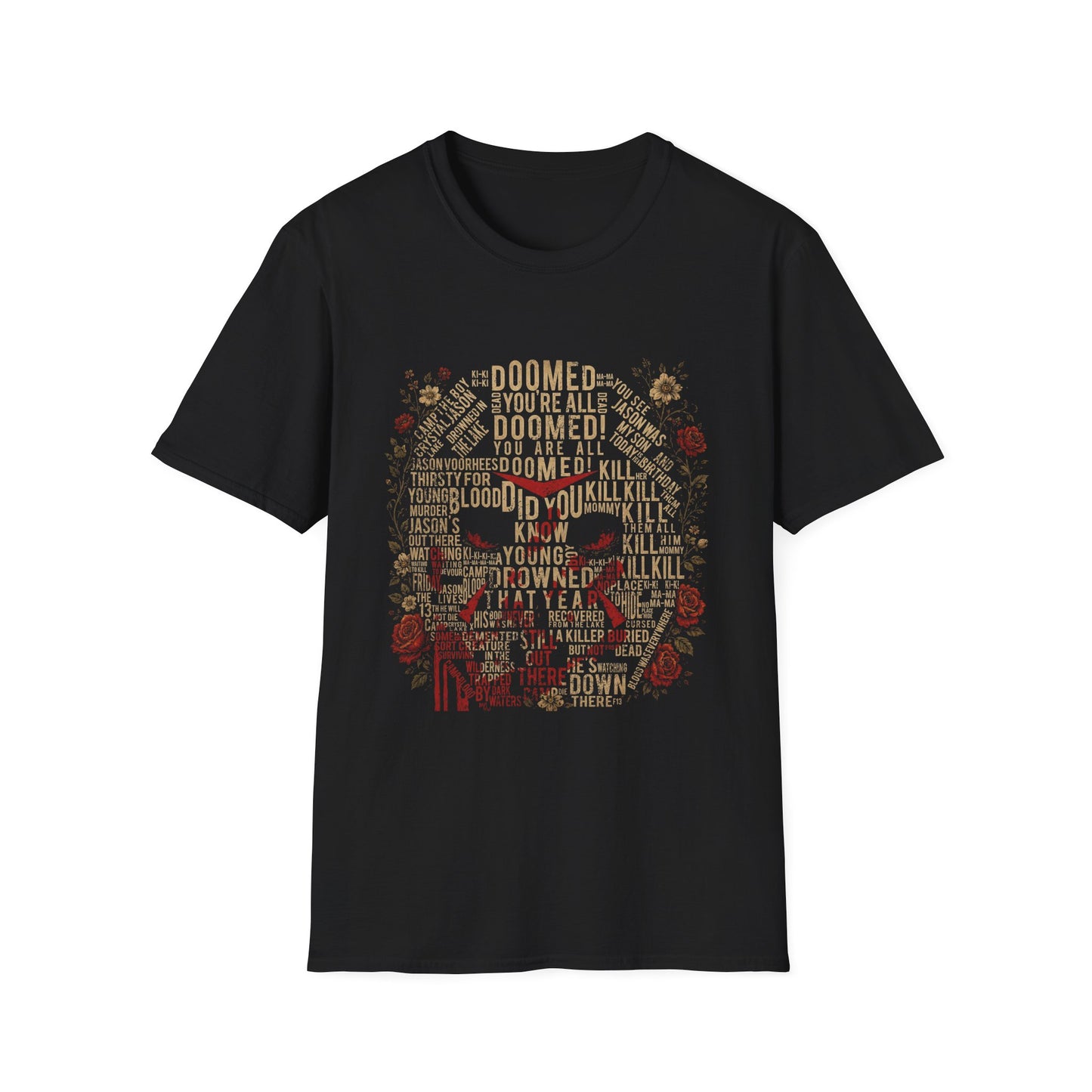 Doomed Horror Collage Tee