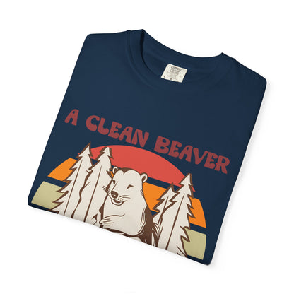 🦫 Woodland Whimsy  — “A Clean Beaver Always Gets More Wood”