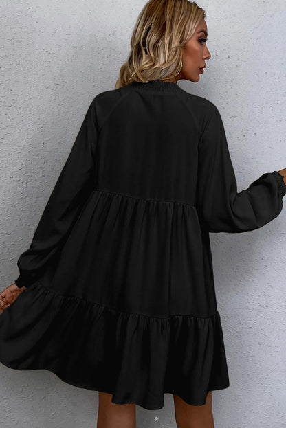 🏙️ City Spell Smocked Dress