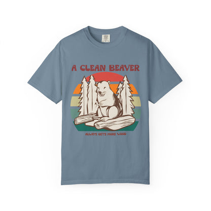 🦫 Woodland Whimsy  — “A Clean Beaver Always Gets More Wood”