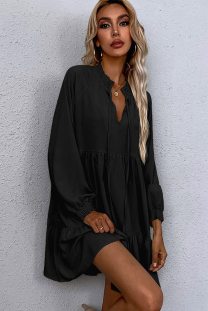 🏙️ City Spell Smocked Dress