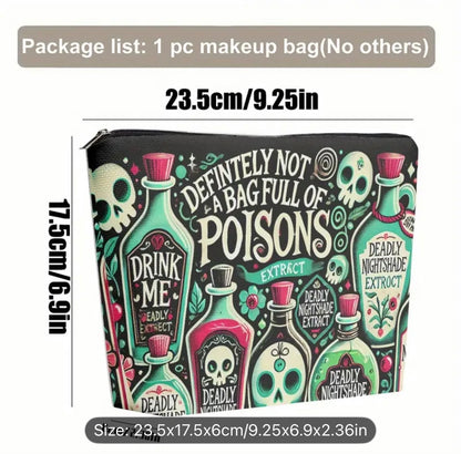 ☠️ Poison Potion Makeup Bag