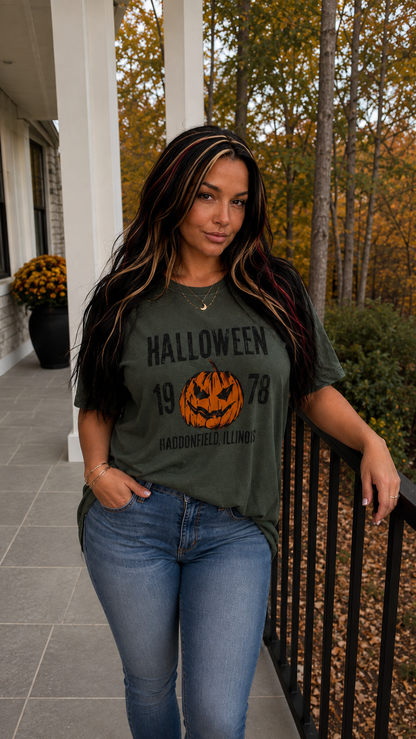 Haddonfield, Illinois Retro Tee