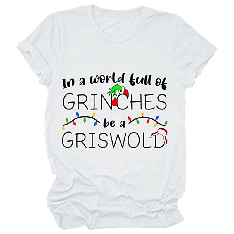 In A World Full of Be A Griswold Christmas Vacation T Shirt Womens