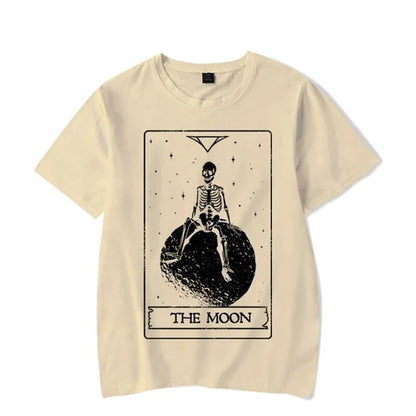 🌙 Skeleton on the Moon Tee