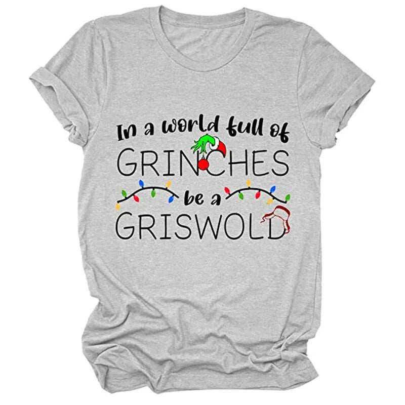 In A World Full of Be A Griswold Christmas Vacation T Shirt Womens