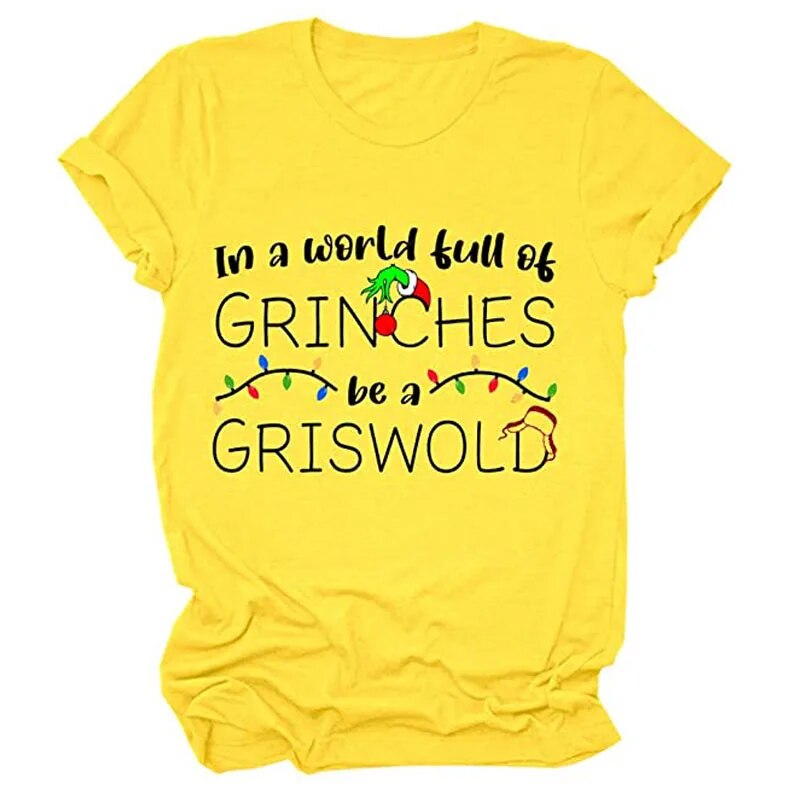 In A World Full of Be A Griswold Christmas Vacation T Shirt Womens