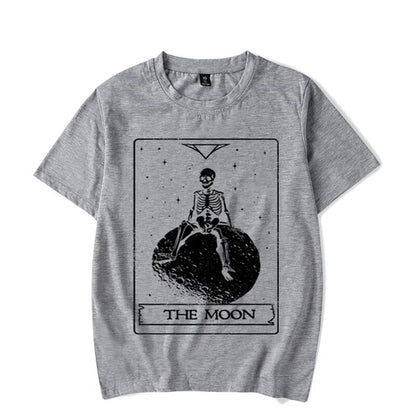 🌙 Skeleton on the Moon Tee