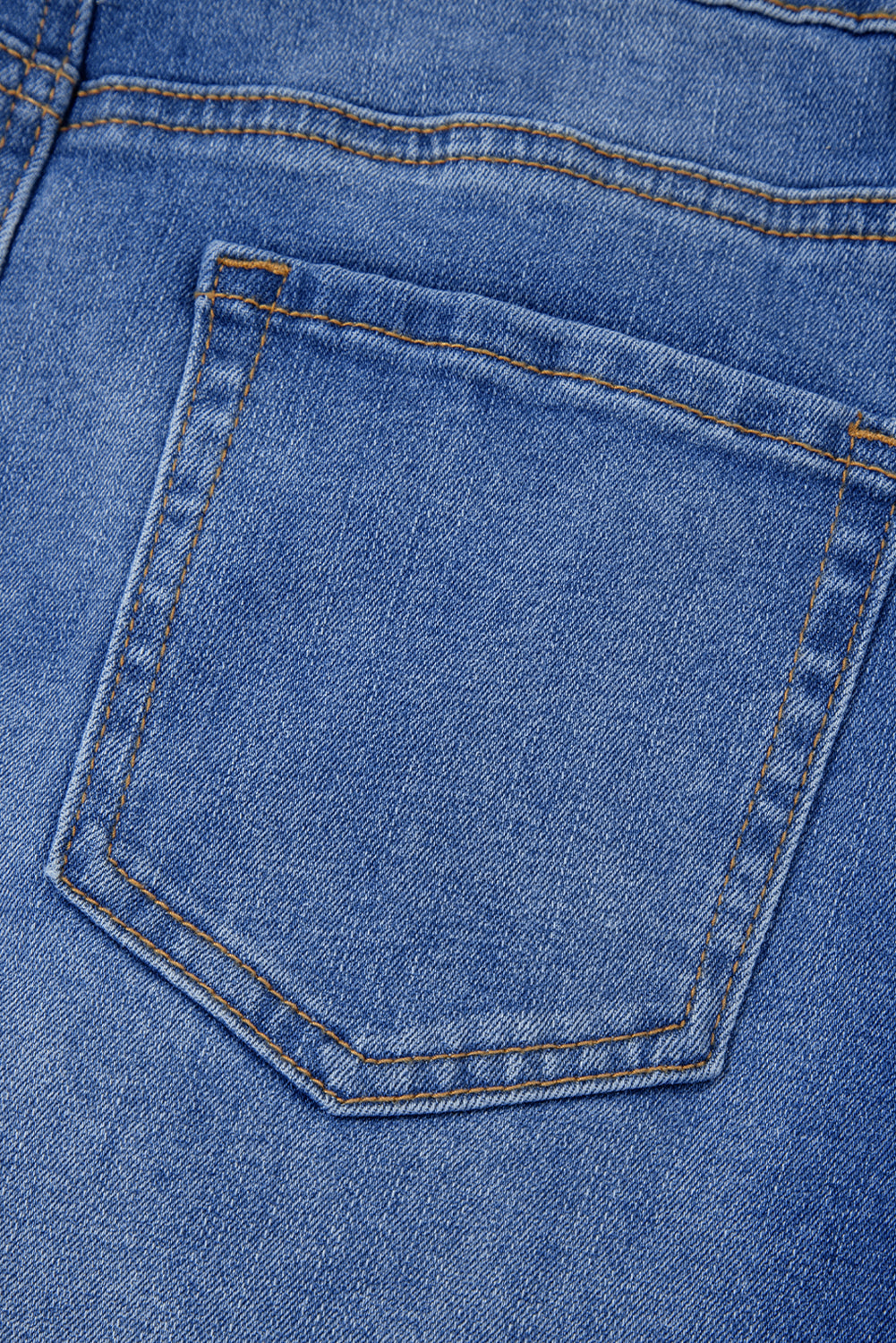 Ashleigh Blue Wrapped Crossed Waist Denim Mini Skirt