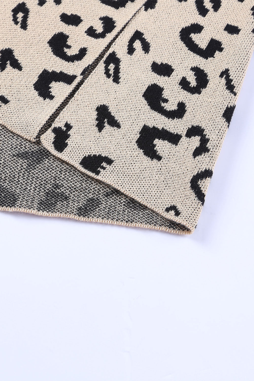🌿Urban Jungle Khaki Leopard Knit