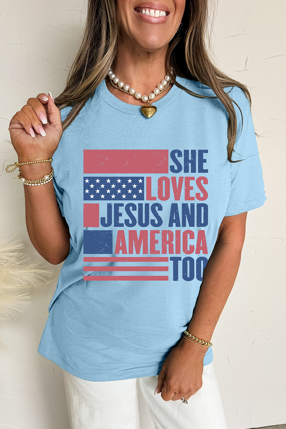 🇺🇸 She Loves Jesus & America Too