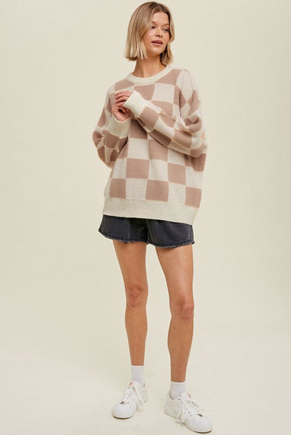 🍂 Mulled Cider Check Pullover
