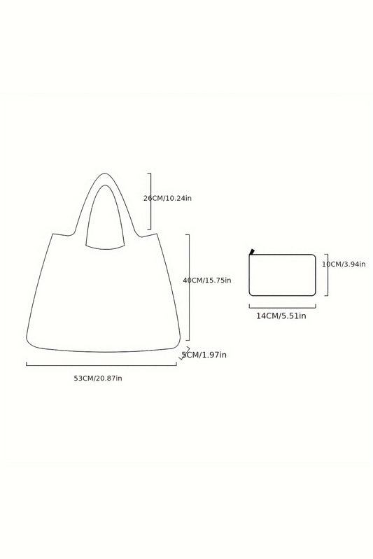 Tillandsia Purple Goth Halloween Pumpkin Large Capacity Foldable Tote Bag