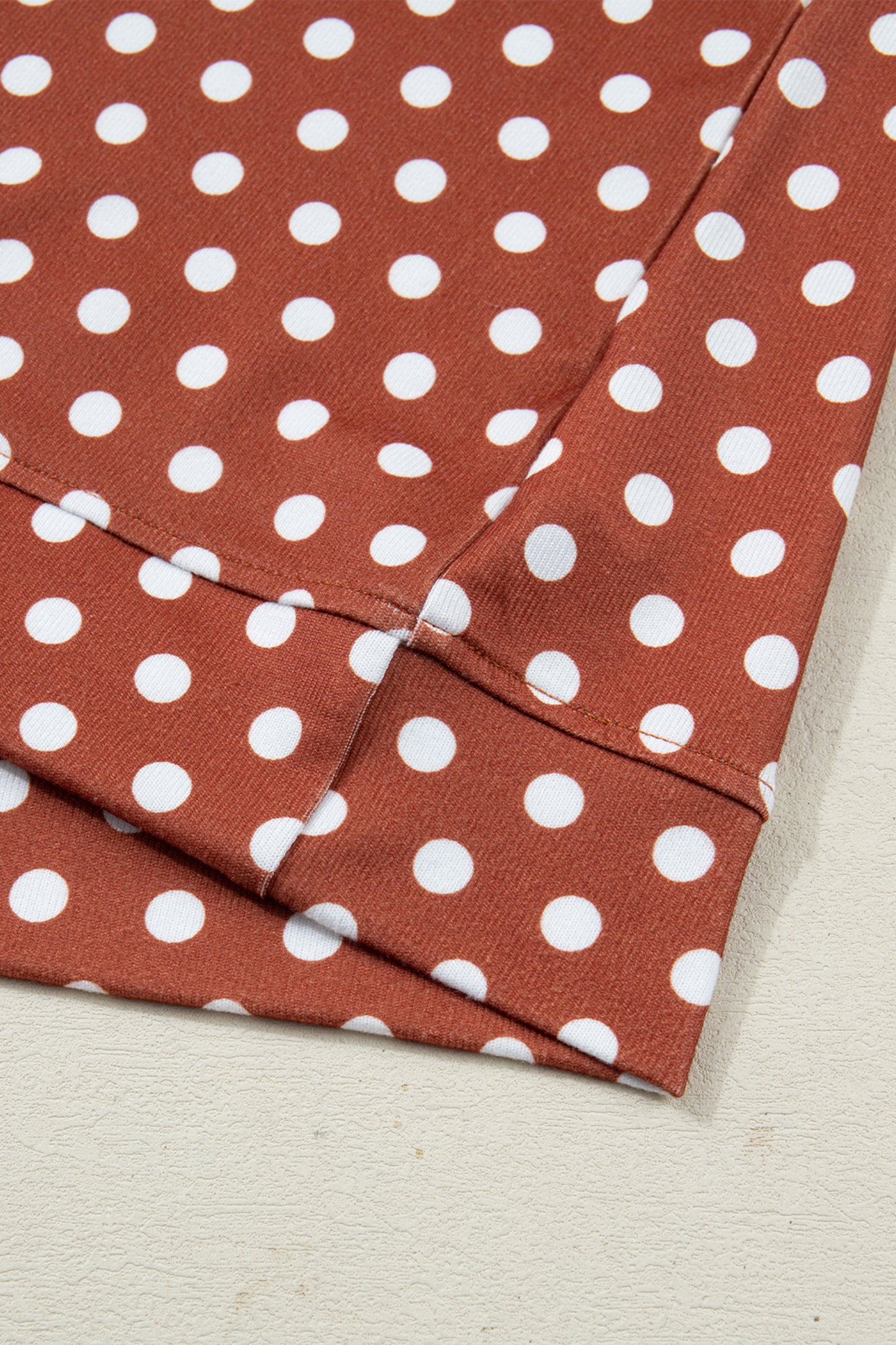 Pink Polka Dot Print Short Set