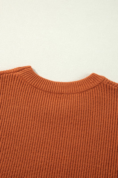 Flamingo Hello Pumpkin Graphic Sweater