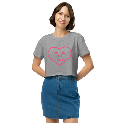 💔 “UR SON IS A HOE” Crop Tee