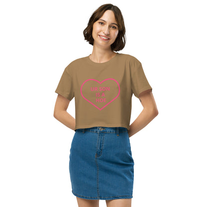 💔 “UR SON IS A HOE” Crop Tee