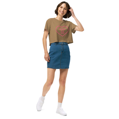 💔 “UR SON IS A HOE” Crop Tee