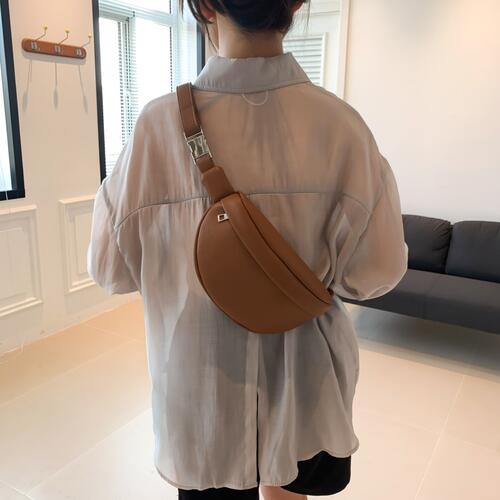 PU Leather Sling Bag